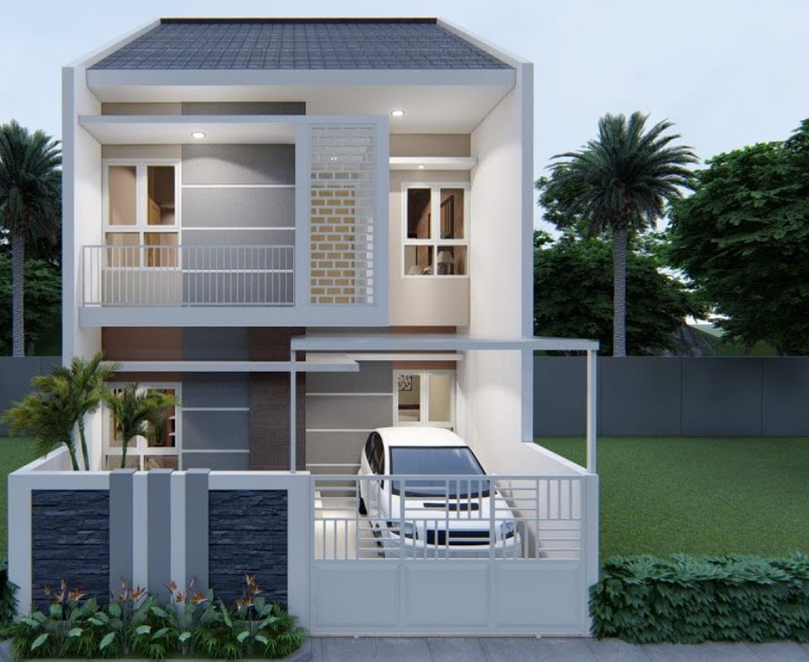 7 Pilihan Desain Rumah Minimalis 2 Lantai 6×12 Dan Biayanya Jasa
