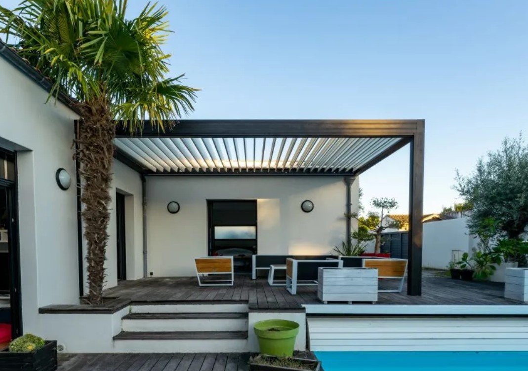 Model Teras Pergola terbaru